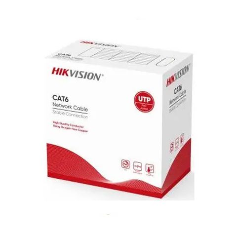 Cáp Mạng CAT6 UTP Hikvision DS-1LN6-UE-W Chính Hãng