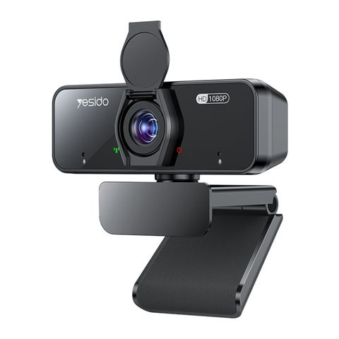 Webcam USB Yesido KM13 – 1080P, Thu âm 3m, Góc 72°, Plug & Play