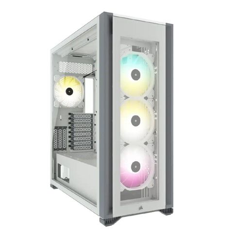Vỏ máy tính Corsair iCUE 7000X RGB TG White (CC-9011227-WW)