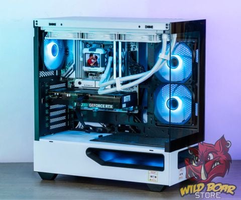 Vỏ case Raidmax Hurrikan H200 (EATX, 5 FAN ARGB)