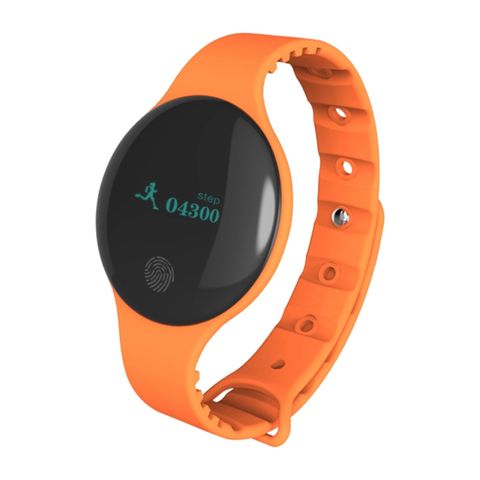 TLW08 Orange – Vòng đeo tay thông minh OLED 0.66 inch, Bluetooth 4.0, theo dõi giấc ngủ & đếm bước