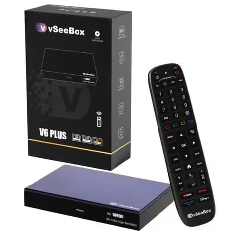 VSeeBox V6 Plus Chính Hãng – Android TV Box Bảo Hành Dài
