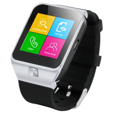 ZGPAX S28 GSM Silver – Đồng hồ thông minh màn hình 1,54 inch, Bluetooth, GSM