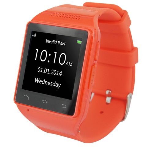 ZGPAX S18 Orange – Đồng hồ điện thoại thông minh 2G, hỗ trợ SIM độc lập và Bluetooth tiện lợi