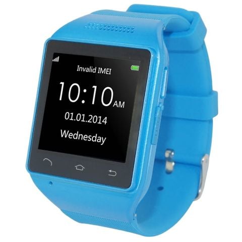 ZGPAX S18 Blue – Đồng hồ điện thoại thông minh 2G, hỗ trợ SIM độc lập và Bluetooth tiện lợi