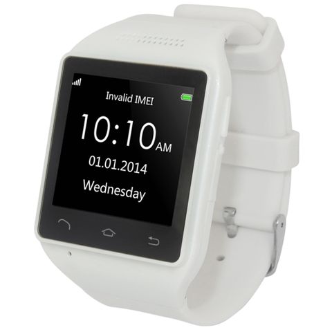 ZGPAX S18 White – Đồng hồ điện thoại thông minh 2G, hỗ trợ SIM độc lập và Bluetooth tiện lợi
