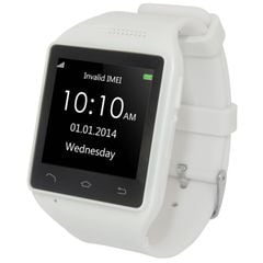  ZGPAX S18 White – Đồng hồ điện thoại thông minh 2G, hỗ trợ SIM độc lập và Bluetooth tiện lợi 