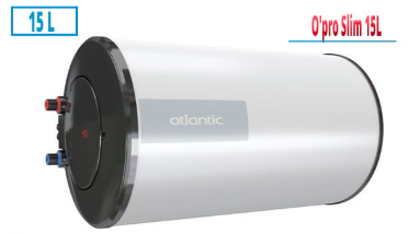 Bình nóng lạnh Atlantic OPRO SLIM 15L