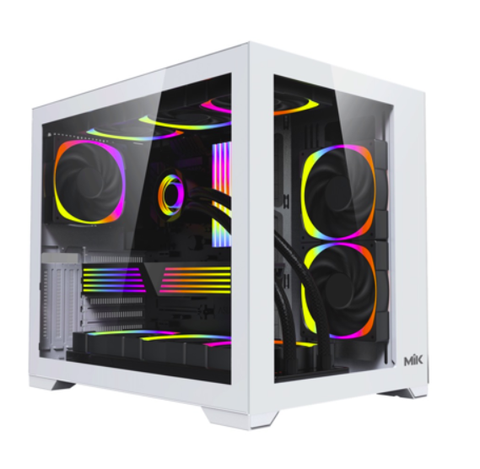 Vỏ máy tính MIK LV12 WHITE