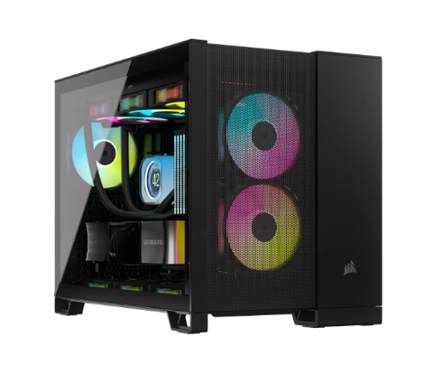 Vỏ máy tính Corsair 2500D Airflow TG Mid-Tower Black (CC-9011263-WW)