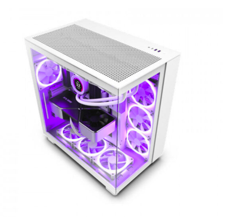 CASE NZXT H9 FLOW RGB (2025) ALL WHITE ( CM-H92FW-01 )