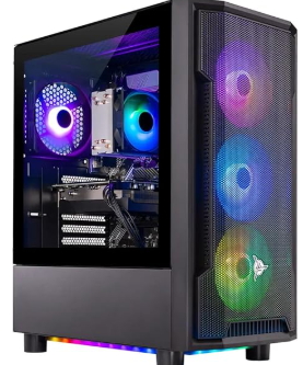 Skytech Shadow — Ryzen 7 7700, RTX 4060 8GB, 16GB DDR5 5200, 1TB SSD, 650W Gold, Wi-Fi, Win 11.