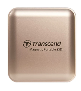 Ổ cứng gắn ngoài SSD Transcend 4TB ESD420, USB 20Gbps, MagSafe, Champagne Gold (TS4TESD420G)