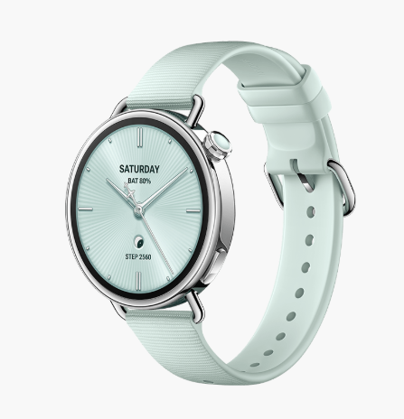 Xiaomi Watch S4 41mm dây cao su Fluoro - Xanh mint