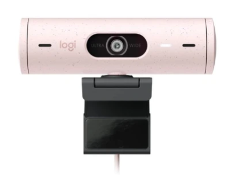Webcam Logitech Brio Micro 500 FHD 1080P - Hồng