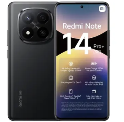 Xiaomi Redmi Note 14 Pro Plus 5G 8GB/256GB - Đen