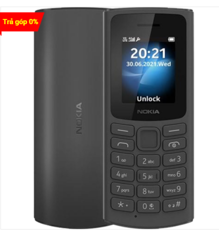 Nokia 105 4G Dual Sim - Đen