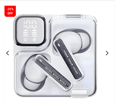 Tai nghe Không Dây TWS QCY MeloBuds Neo - Trắng