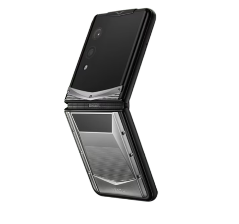 Vertu Quantum Flip Cyber Silver