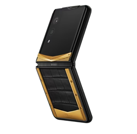Vertu Quantum Full Gold Basalt Black Alli