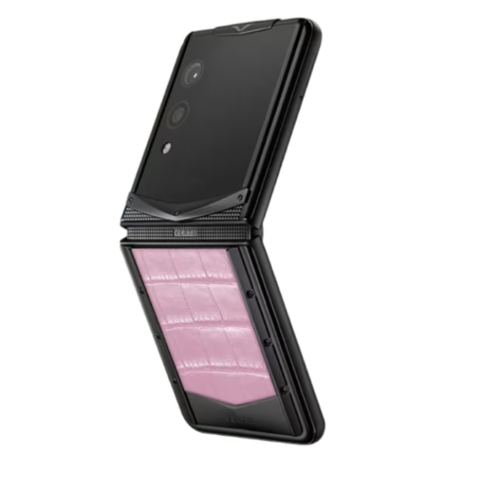 Vertu Quantum Flip Black Sakura Pink Alli