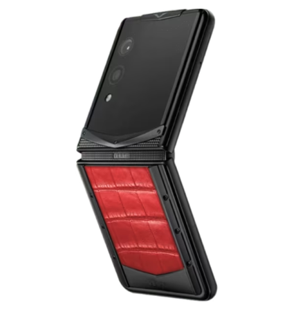 Vertu Quantum Flip Black Flame Red Alli