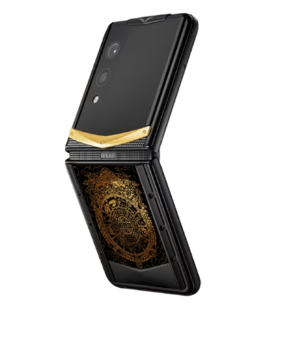 Vertu Quantum Flip Gold V Big Lacquer Kam Nine Palace Eight Diagrams
