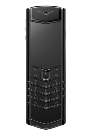 Vertu Signature S+ Black Steel Basalt Black Alli