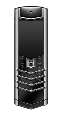 Vertu Signature S+ White Steel Basalt Black Alli