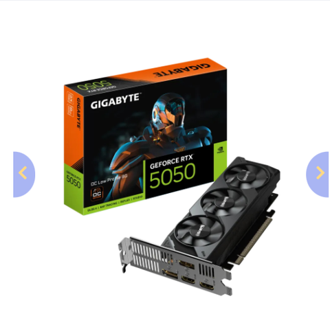 VGA Gigabyte RTX 5050 OC Low Profile 8GB