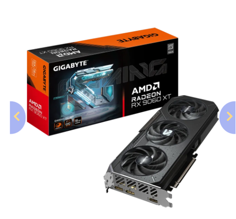 VGA Gigabyte RX 9060 XT Gaming OC 16GB