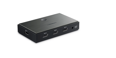 Bộ chia Ugreen HDMI 3 vào 1 ra hỗ trợ HDMI 2.0 (50709)