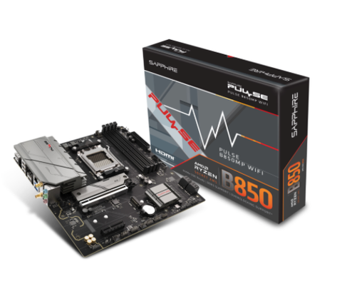 Bo mạch chủ Sapphire Pulse B850M Wifi DDR5 cho máy tính