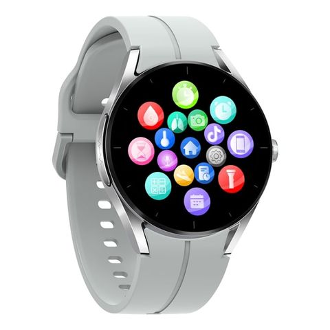 Đồng hồ thông minh KS05 1.32 inch Grey – Theo dõi sức khỏe & đường huyết hiện đại