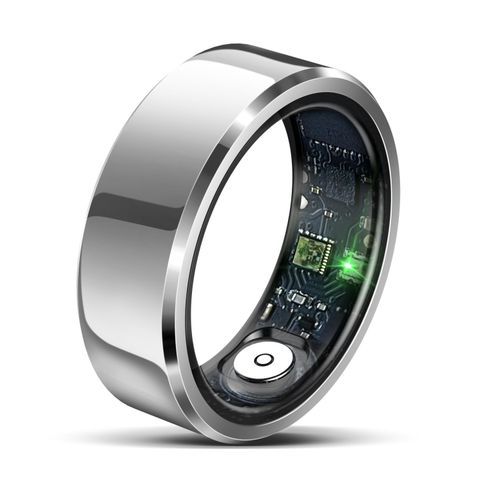 Vòng thông minh R6 Size 8 Màu Bạc – Nhịp tim, Oxy, Giấc ngủ, Theo dõi sức khỏe