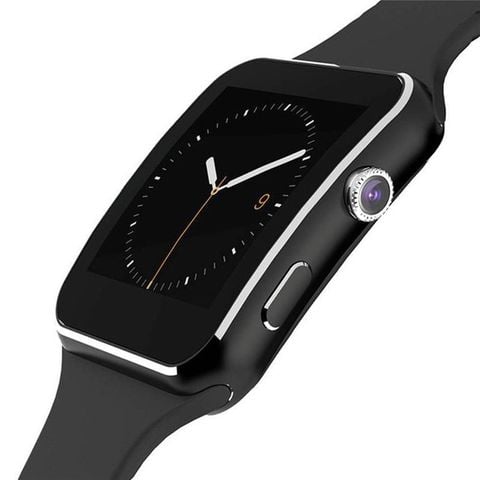 X6 Smart Watch Black – Đồng hồ thông minh SIM, camera, Bluetooth, cảm ứng