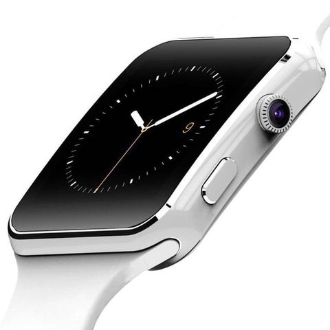 X6 Smart Watch Silver – Đồng hồ thông minh SIM, camera, Bluetooth, cảm ứng