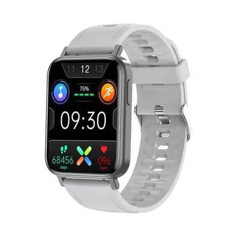 Vòng đeo tay T10 Pro 1.65 Inch White – Theo dõi nhịp tim, huyết áp, Oxy