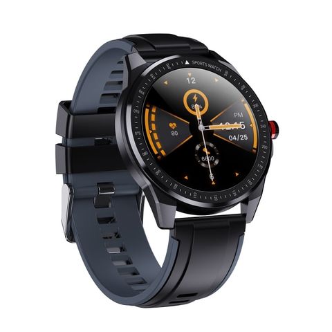 Ticwris RS-SN88 Black – Đồng hồ thông minh 1.3 inch, giám sát nhịp tim Bluetooth