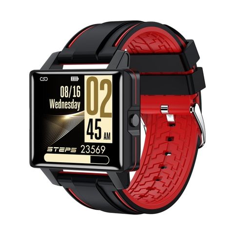 WearKey X5 Red – Màn hình TFT 1.44 inch, Theo dõi nhịp tim & oxy máu, Chống nước IP68