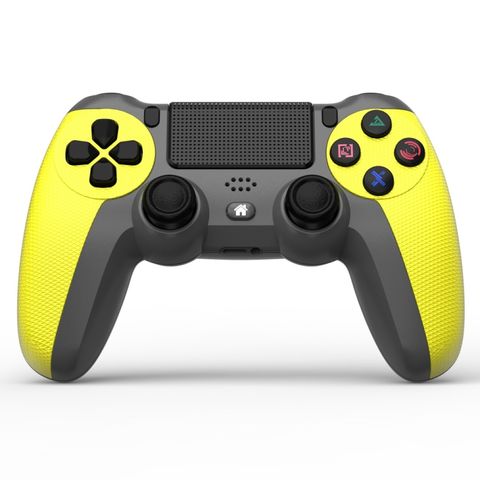 Tay cầm KM048 Vàng - Bluetooth Wireless Gamepad 4.0 cho PS4 Có Light Bar