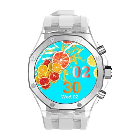 WS-37 AMOLED IP67 White - Đồng hồ thông minh, màn hình 1,43 inch, theo dõi sức khỏe, gọi điện qua Bluetooth
