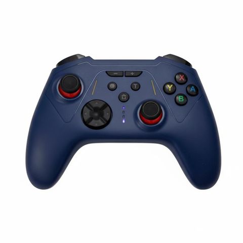 Tay cầm chơi game Bluetooth S201 Xanh – Trigger Hall Effect, Macro kép, phát quang – Tương thích Switch 2 / Switch / PC / Steam / Mobile