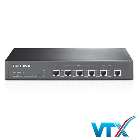 Router Cân Bằng Tải TP-Link TL-R480T+ Multi WAN Chính Hãng