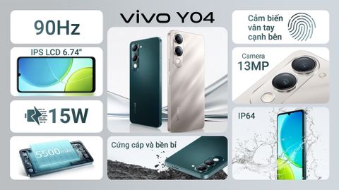 vivo Y04 4GB/128GB
