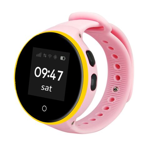 ZGPAX S669 1,22 inch Pink – Đồng hồ thông minh trẻ em GPS, SOS, IP54