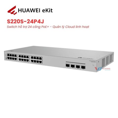 Bộ chia mạng Huawei eKit S220S-24P4J