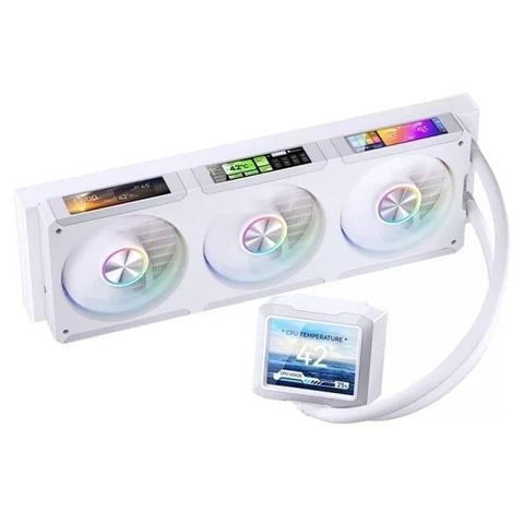 Tản nhiệt Jonsbo TF-360 LCD White ARGB