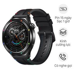 Xiaomi Watch S4 47mm đen cầu vồng – màn hình lớn, pin lâu 