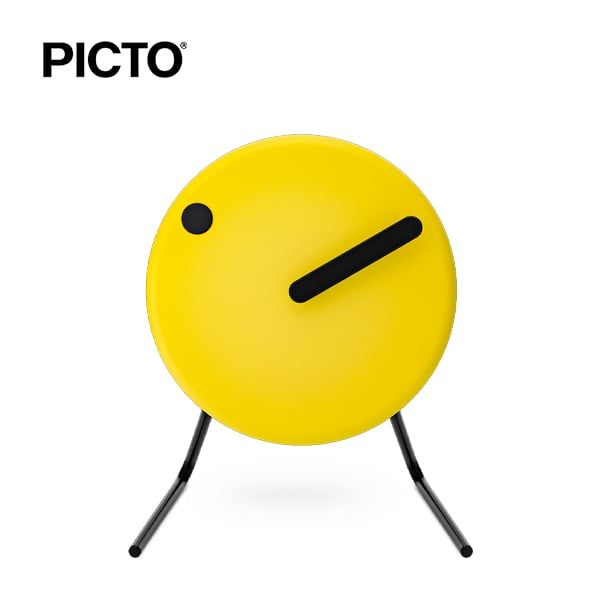  Đồng hồ để bàn PICTO Sunny Yellow 